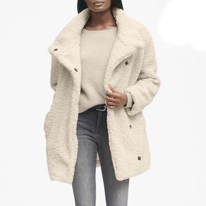 Banana Republic teddy coat